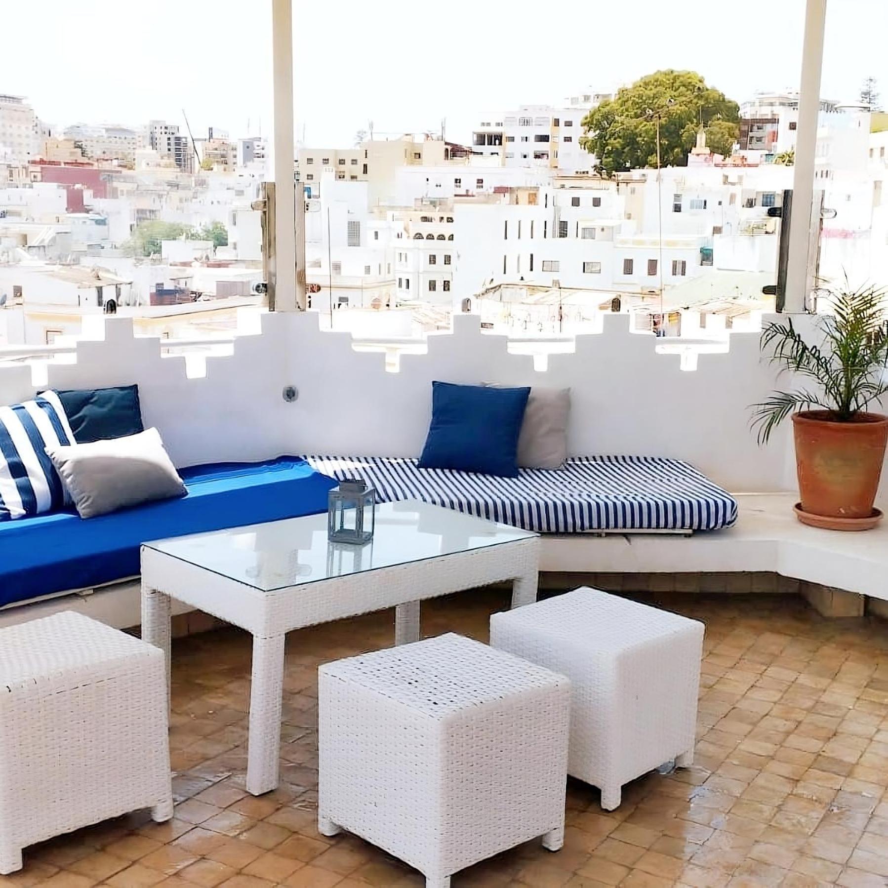 Maison Medina, Terrasse Panoramique, Vue Mer Tanger Ngoại thất bức ảnh